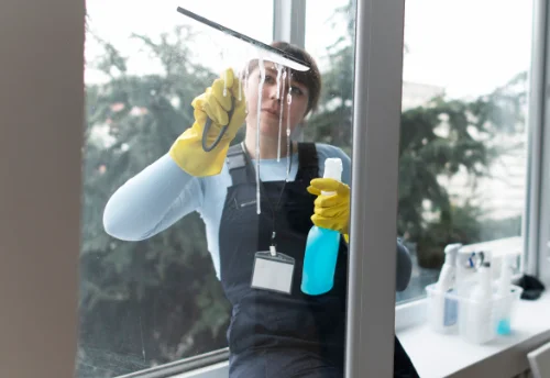 Nettoyage de vitres intérieures et extérieures à Asnières-en-Poitou